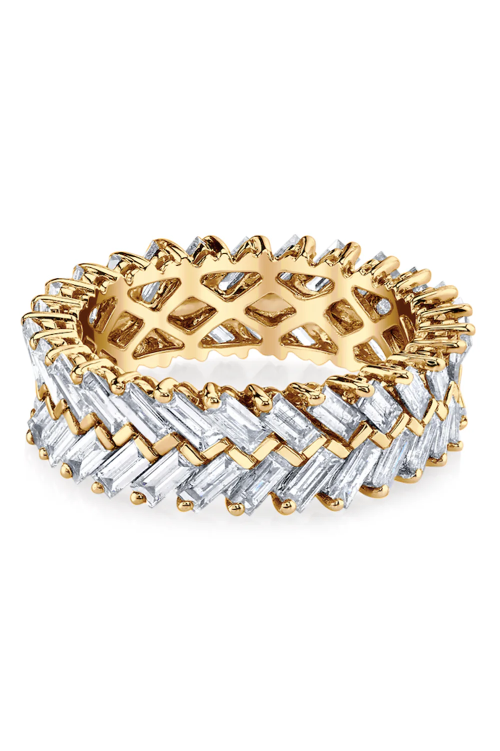 Diamond Zipper Ring