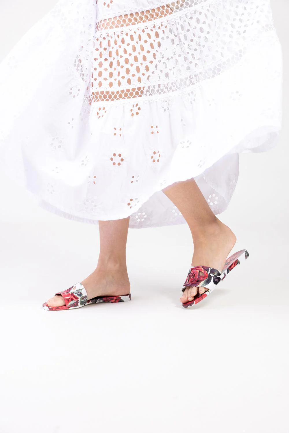 Beachwear Sliders - Rosa Rossa - Image 3