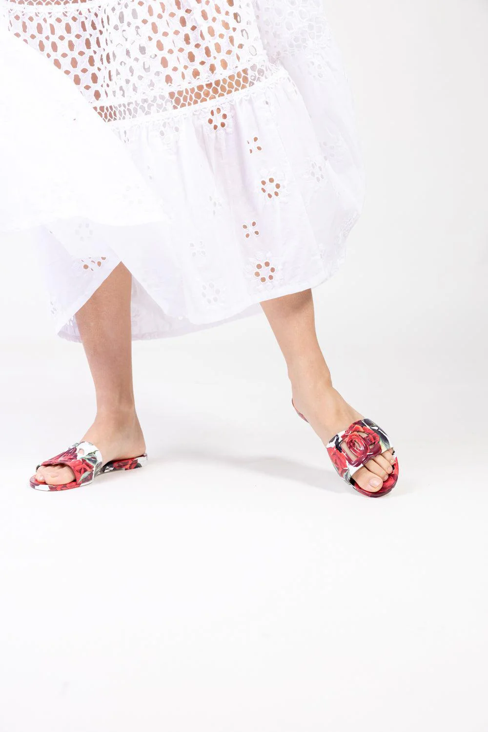 Beachwear Sliders - Rosa Rossa - Image 4