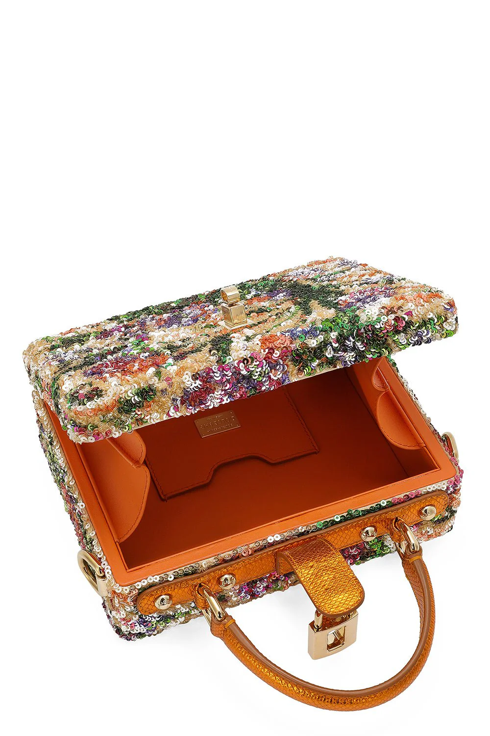 Beaded Floral Hard Box Bag - Image 4