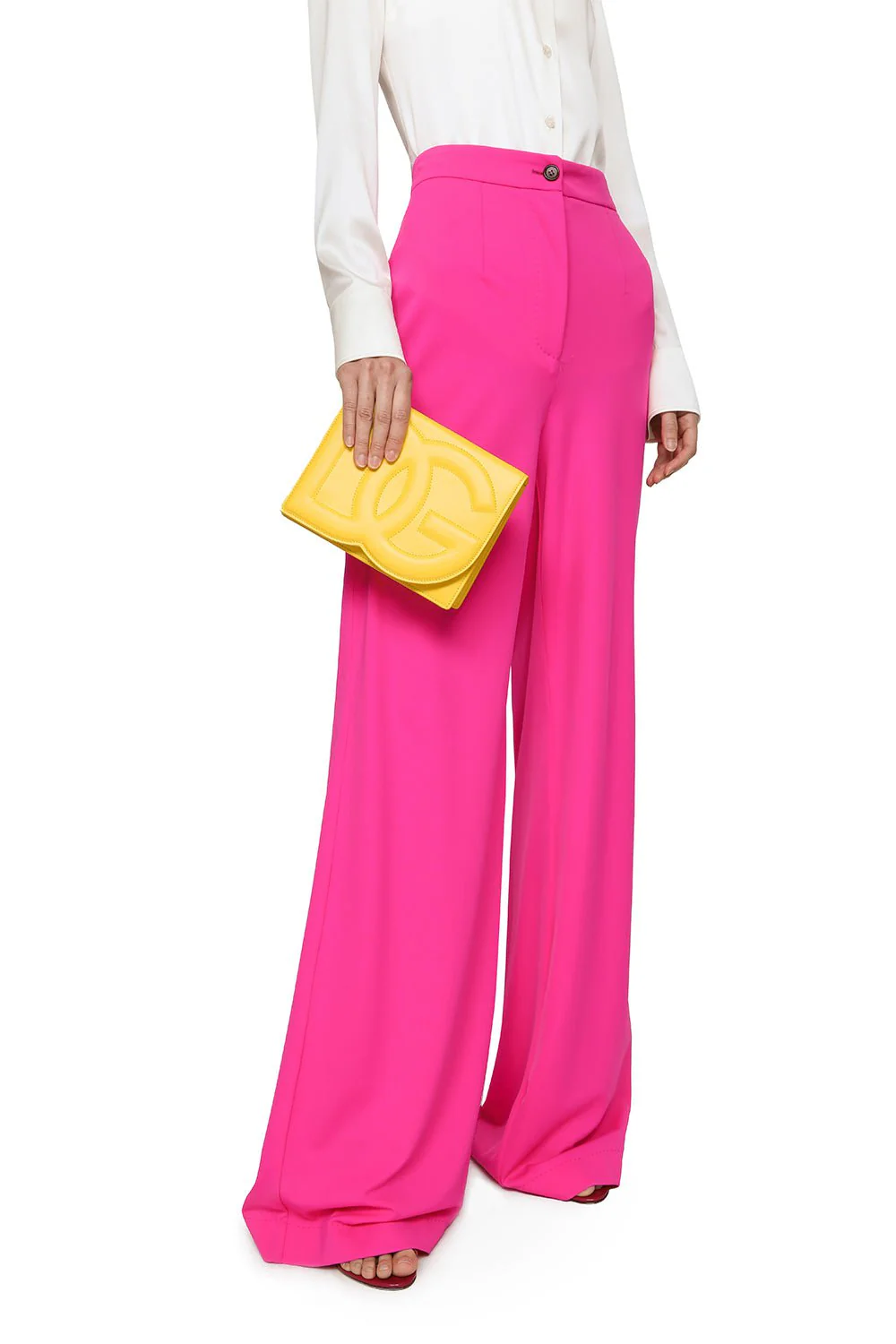 DG Logo Crossbody Bag - Giallo - Image 2