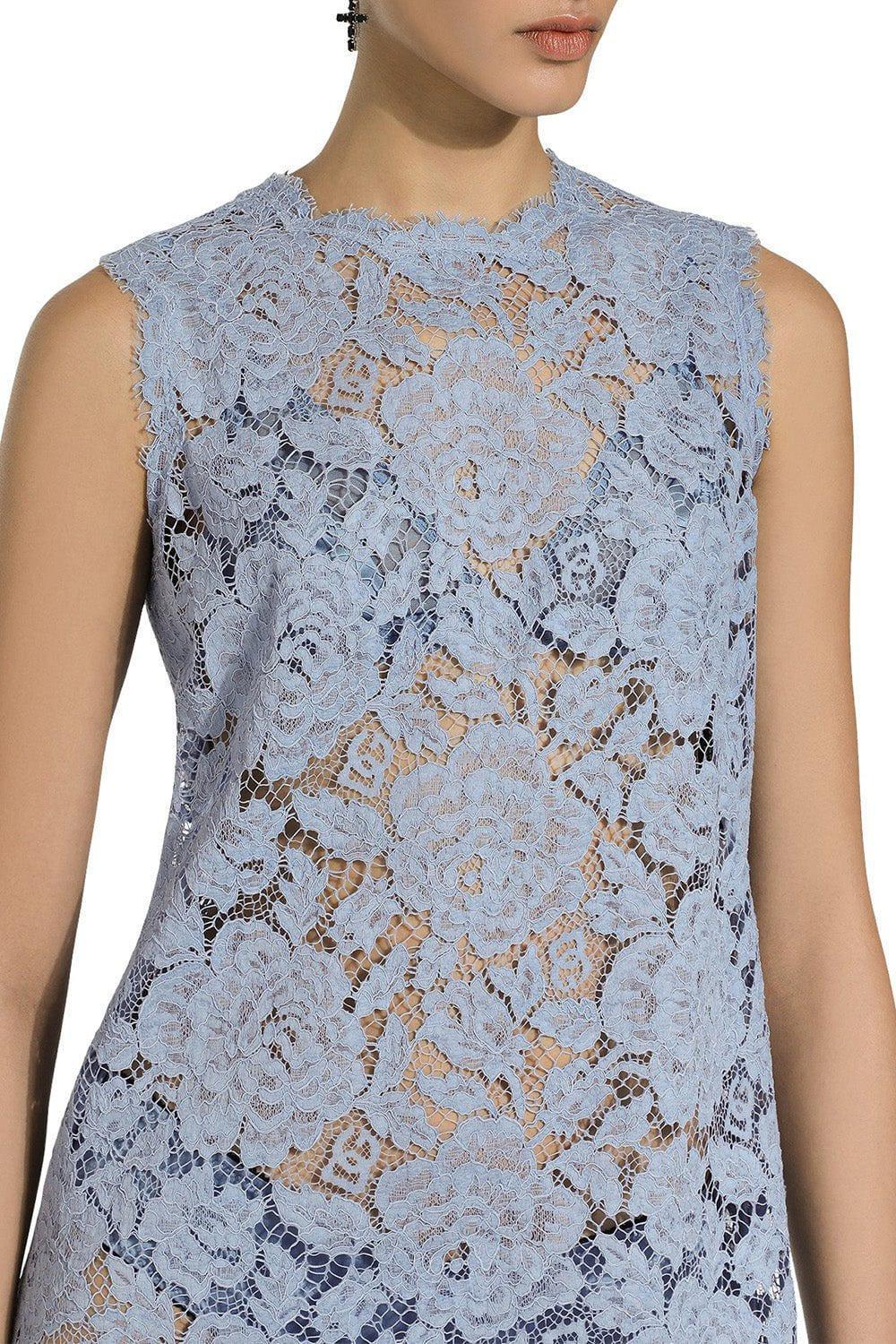 DG Logo Floral Short Dress - Image 3