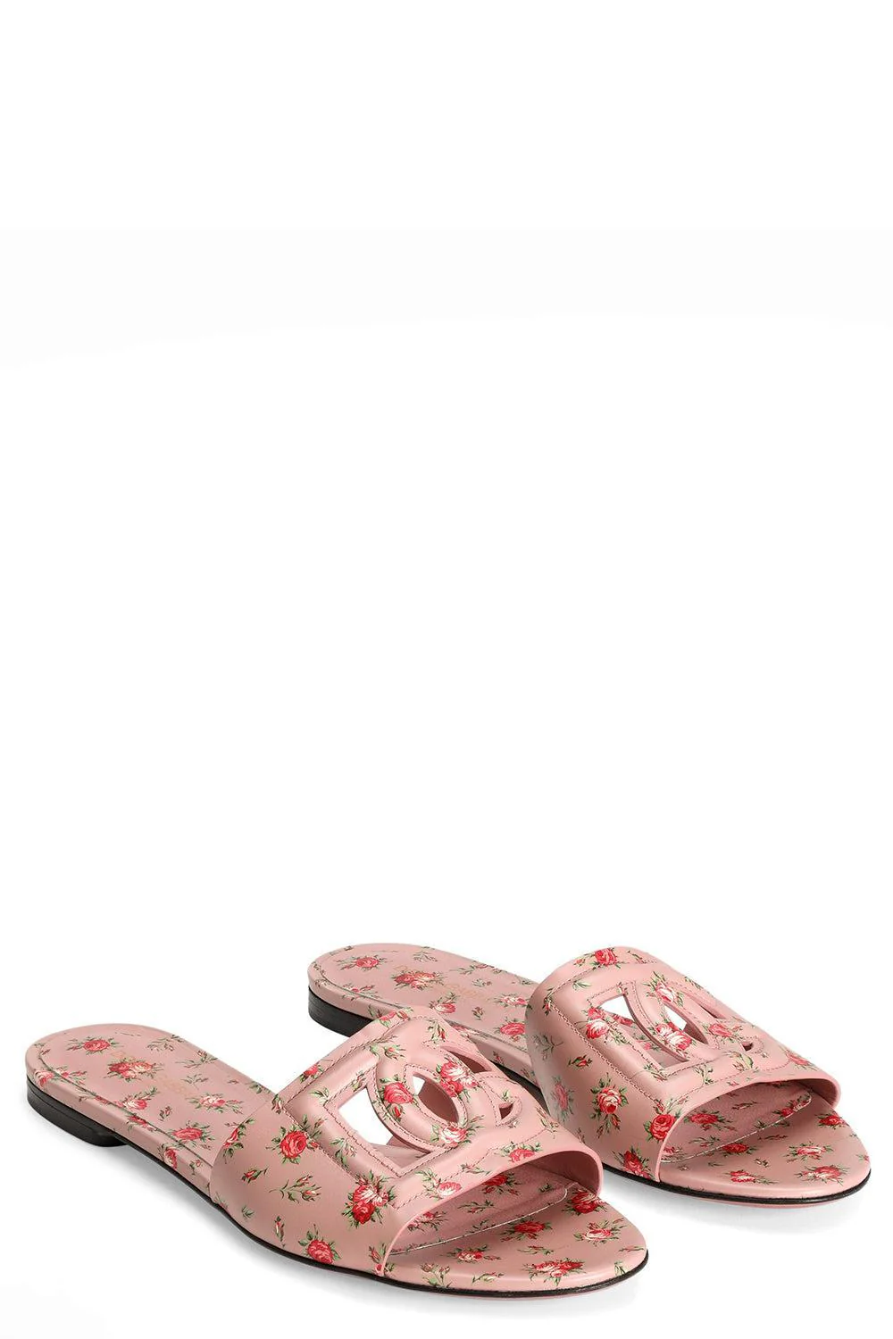 DG Logo Slide Sandal - Roselline Rosa - Image 6