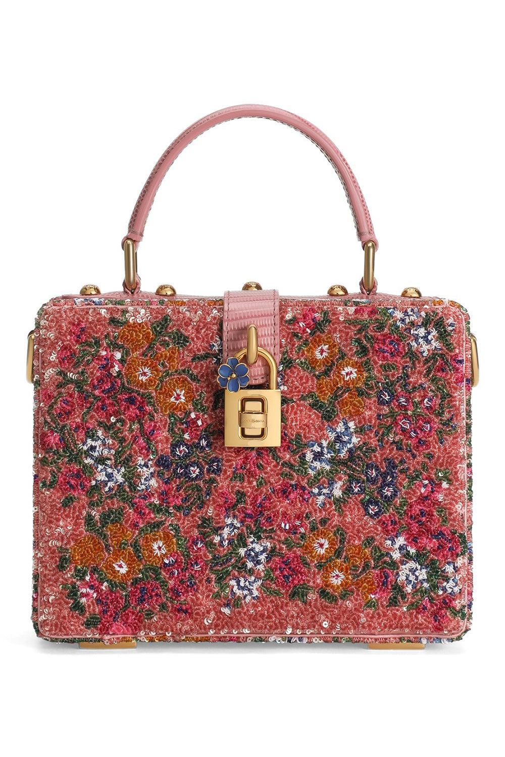 Dolce Box Bag - Embellished Pink Multi