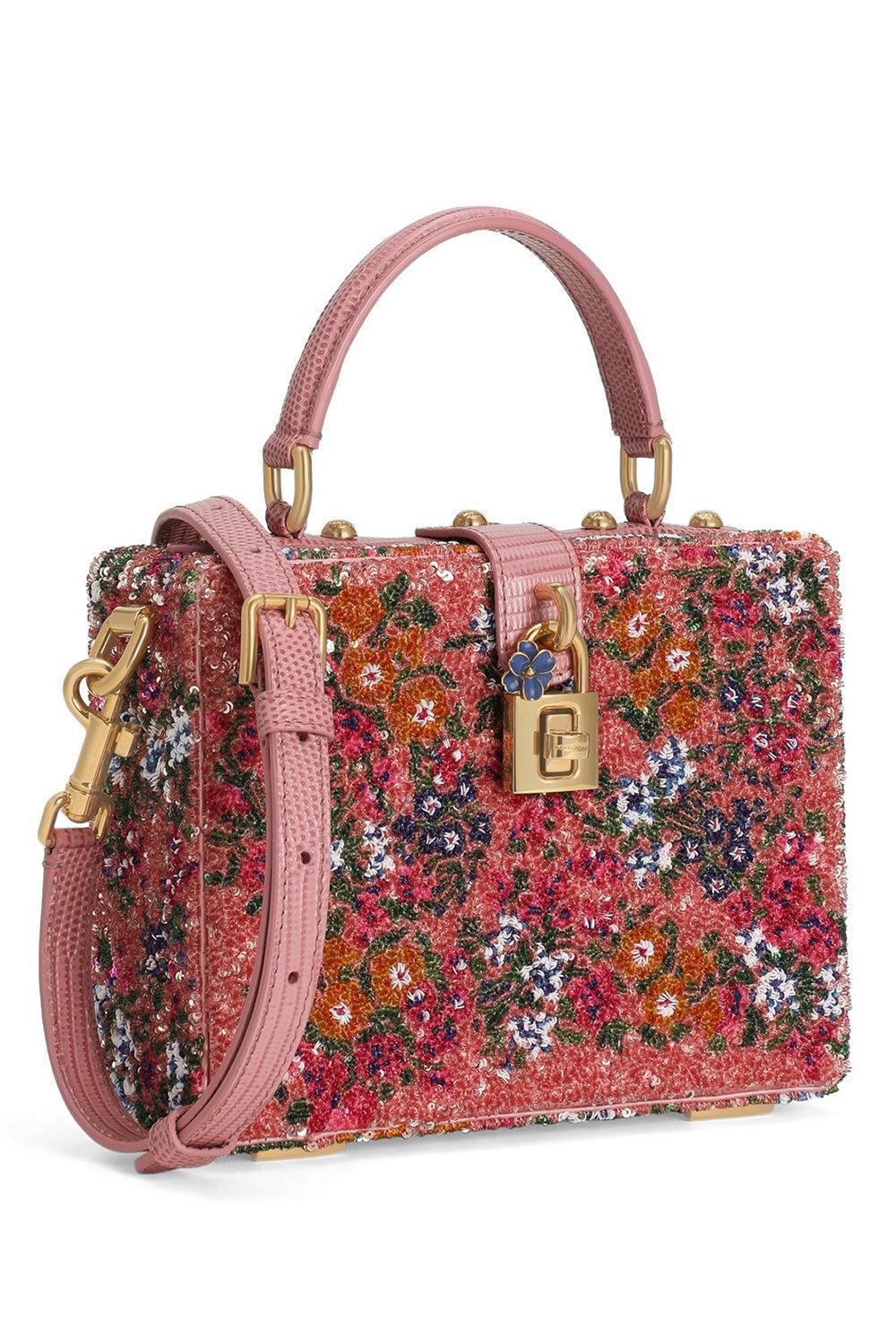 Dolce Box Bag - Embellished Pink Multi - Image 5