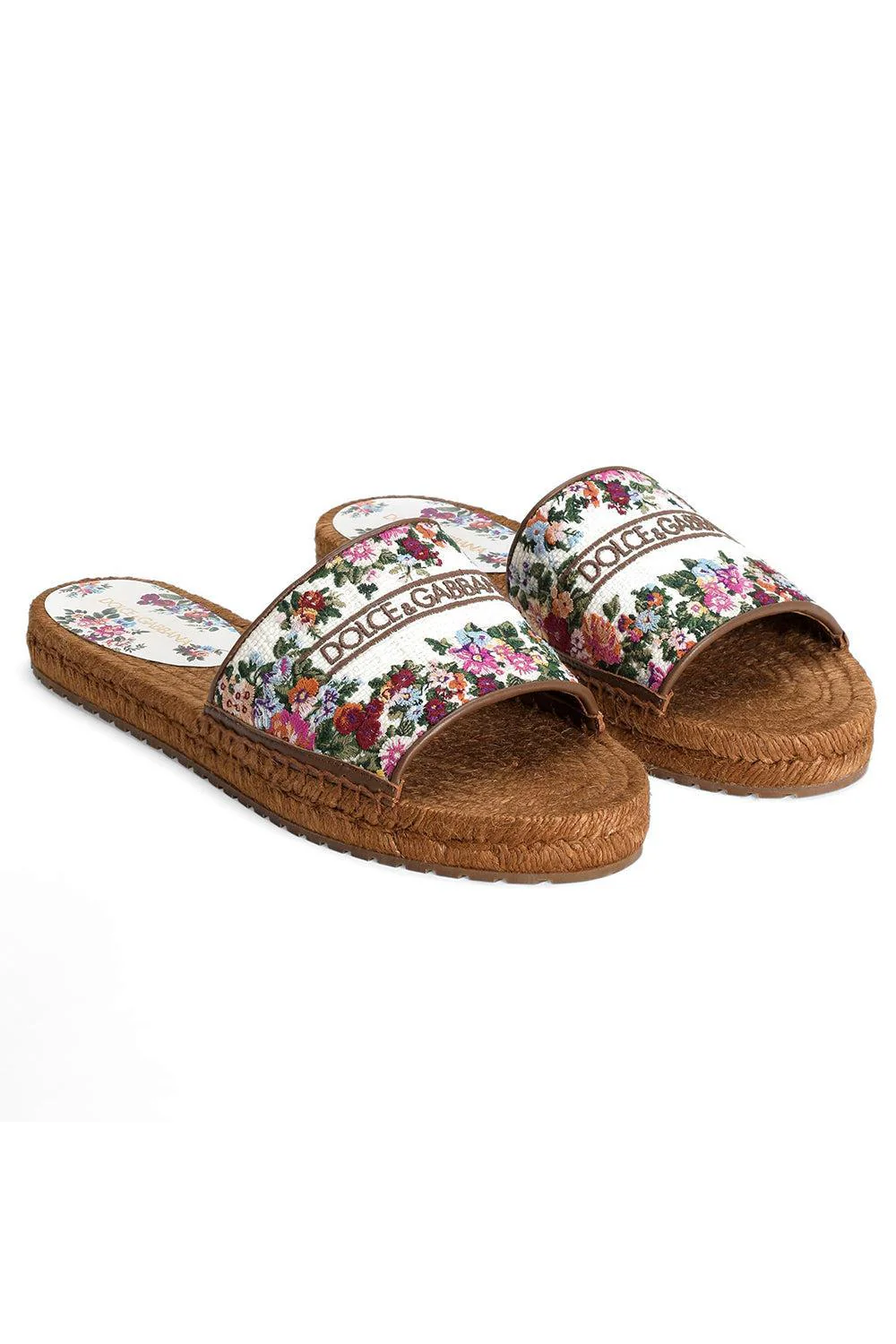 Embroidered Espadrille Slide - Image 6