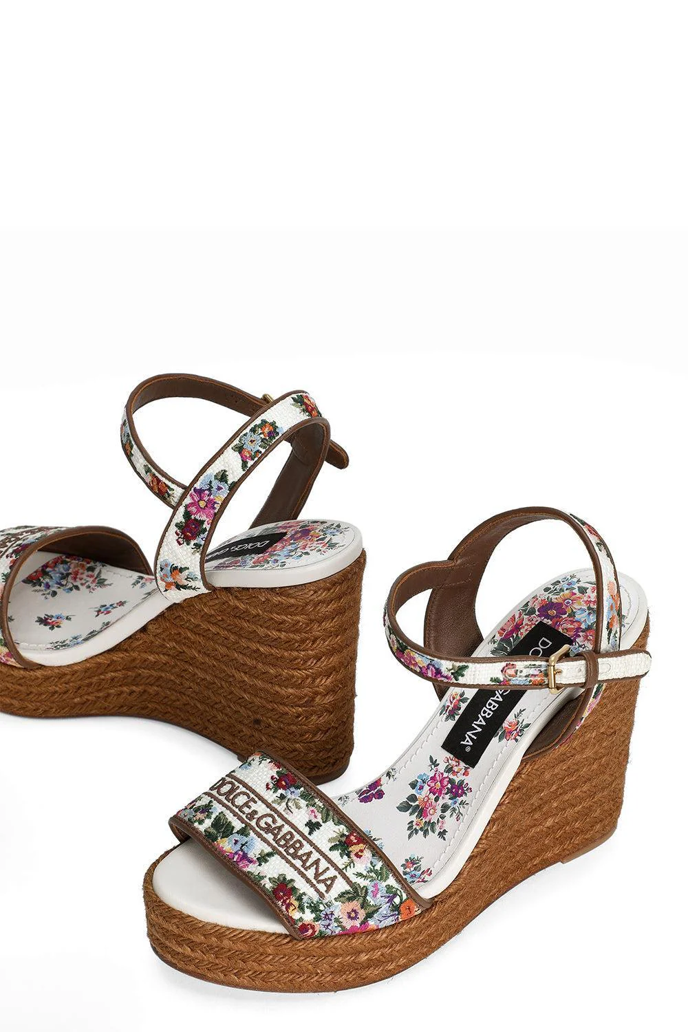 Embroidered Wedge Sandal - Image 5