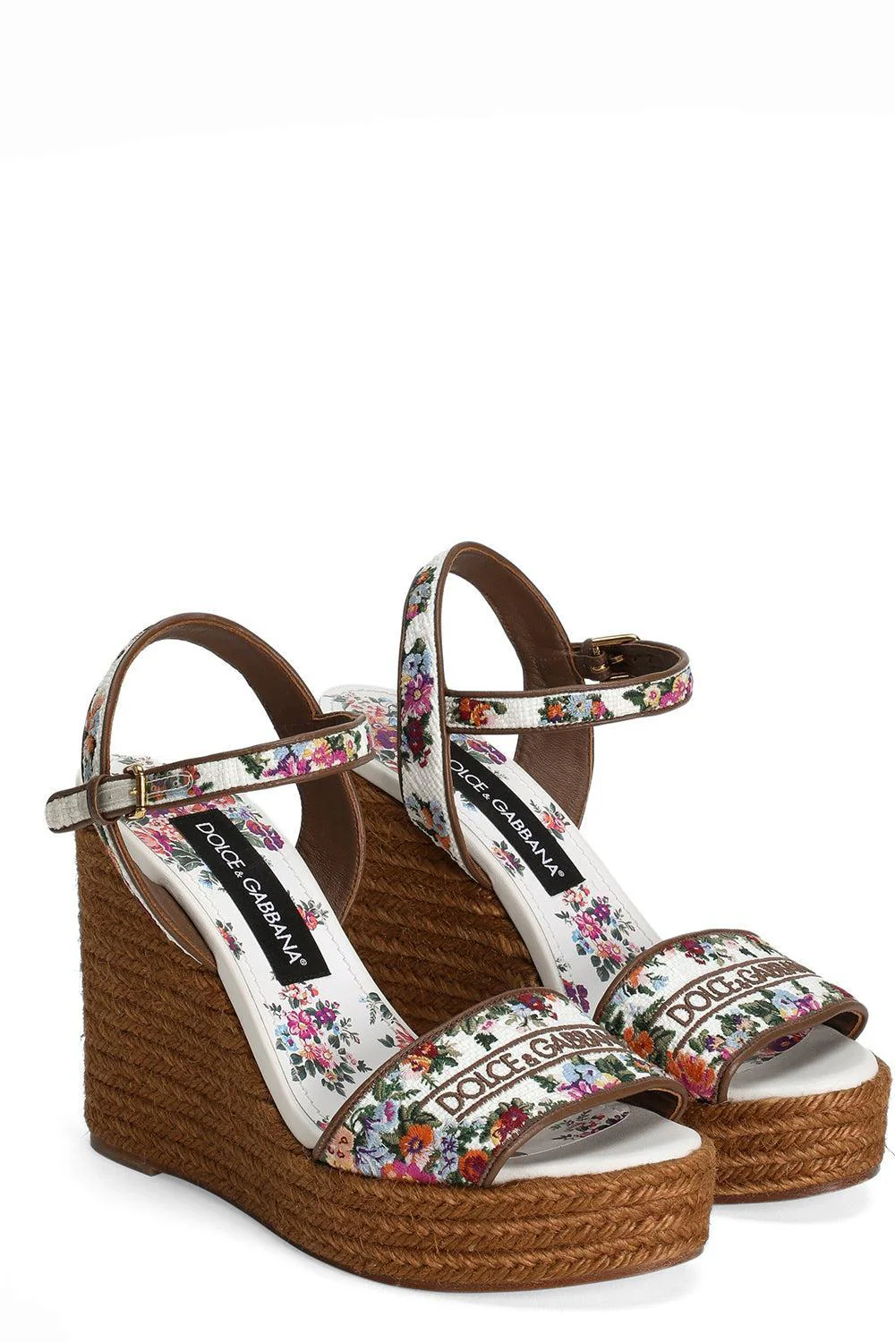 Embroidered Wedge Sandal - Image 6
