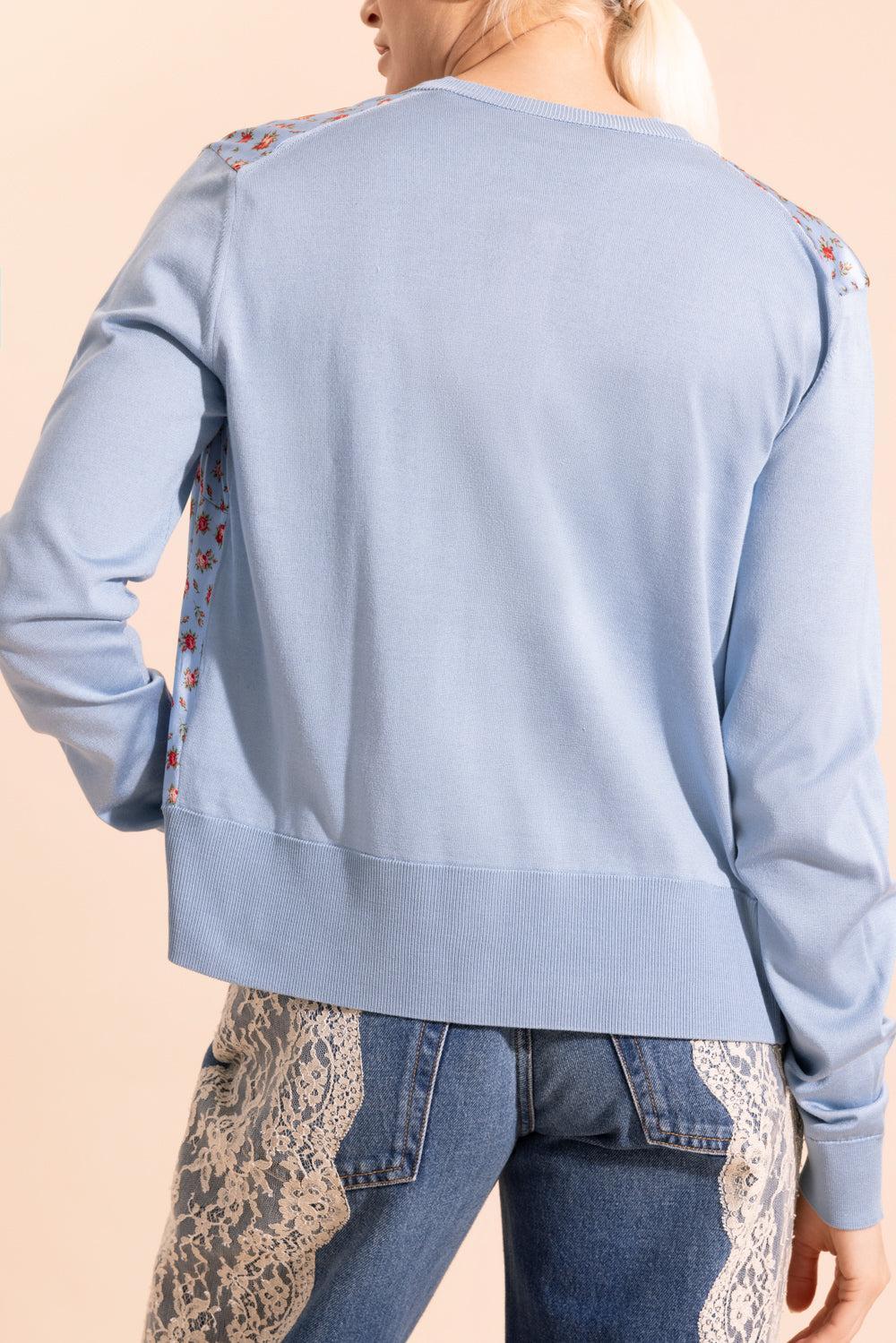 Floral Knit Cardigan - Image 4