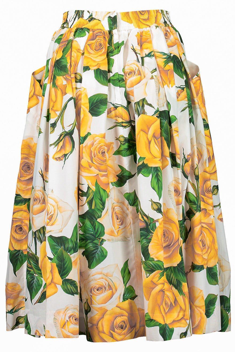 Floral Midi Skirt