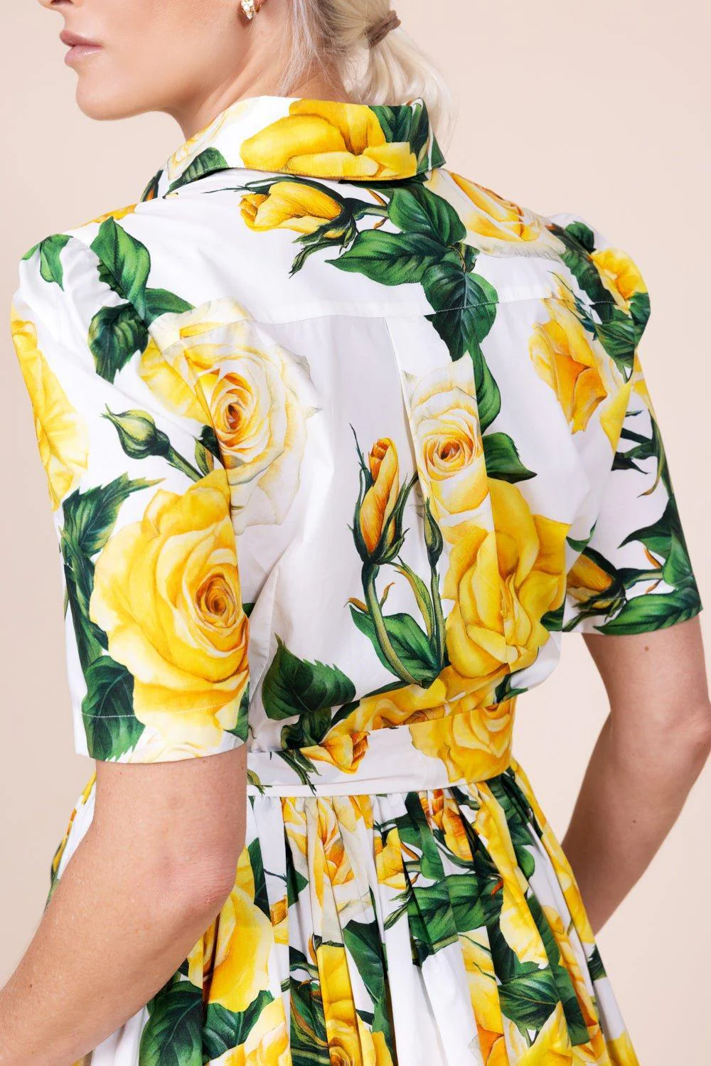 Floral Shirt Dress - Image 5