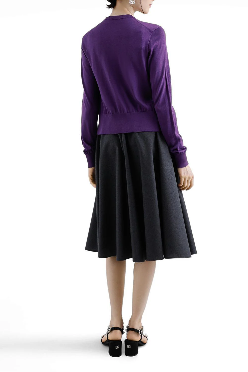 Flower Applique Cardigan - Image 5