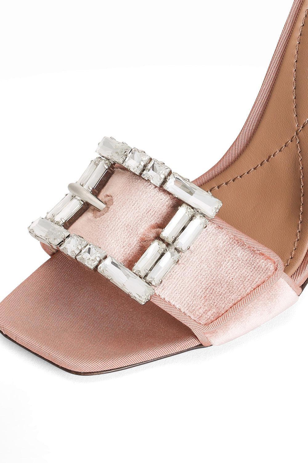Jewelled Buckle Sandals 105 - Image 6
