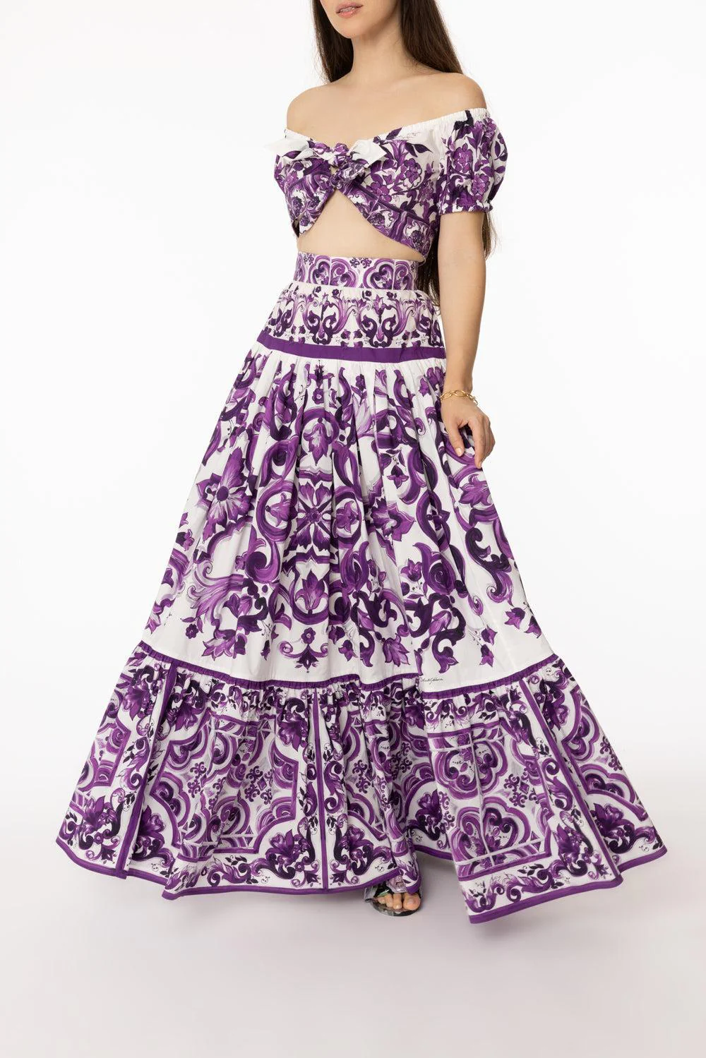 Maiolica Maxi Skirt - Image 2