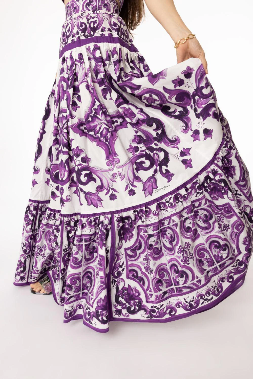 Maiolica Maxi Skirt - Image 3