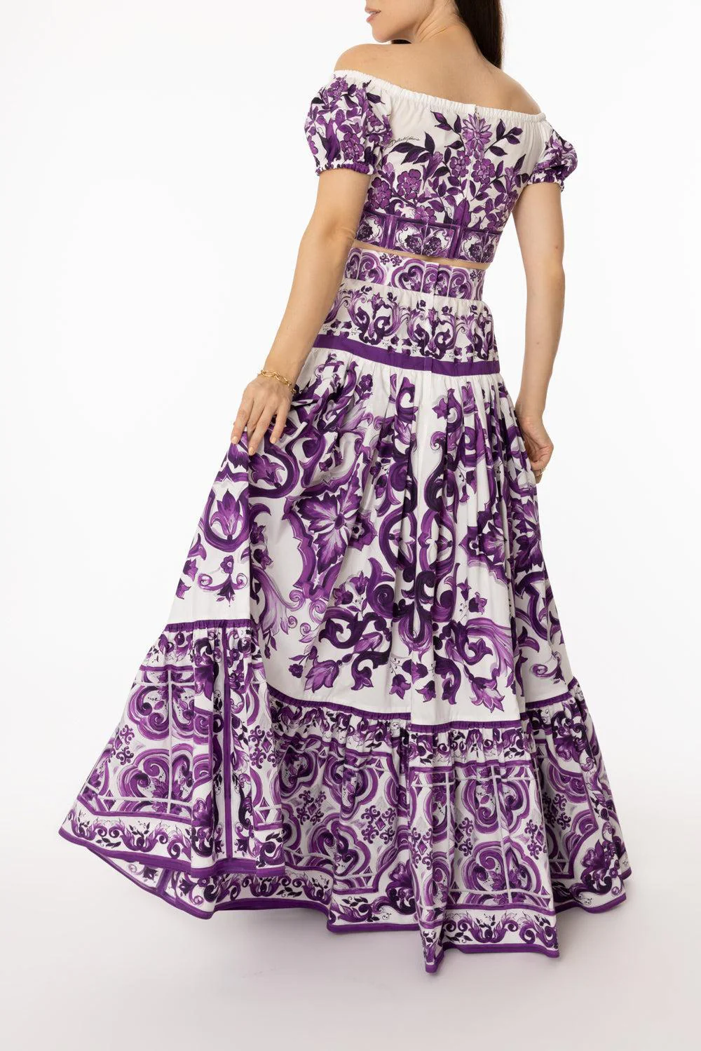 Maiolica Maxi Skirt - Image 4