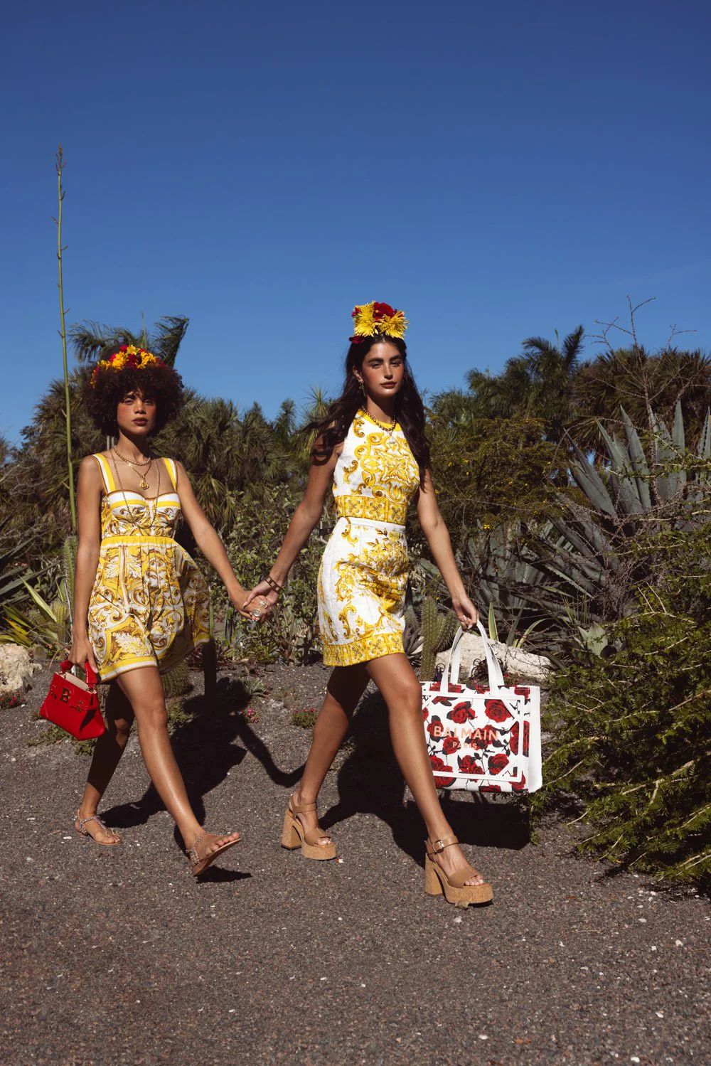 Maiolica Printed Mini Sundress - Image 8