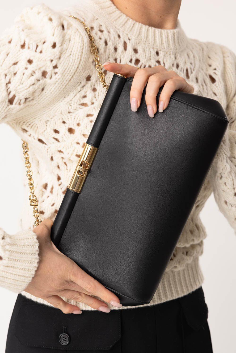 Medium Marlene Clutch - Black - Image 4