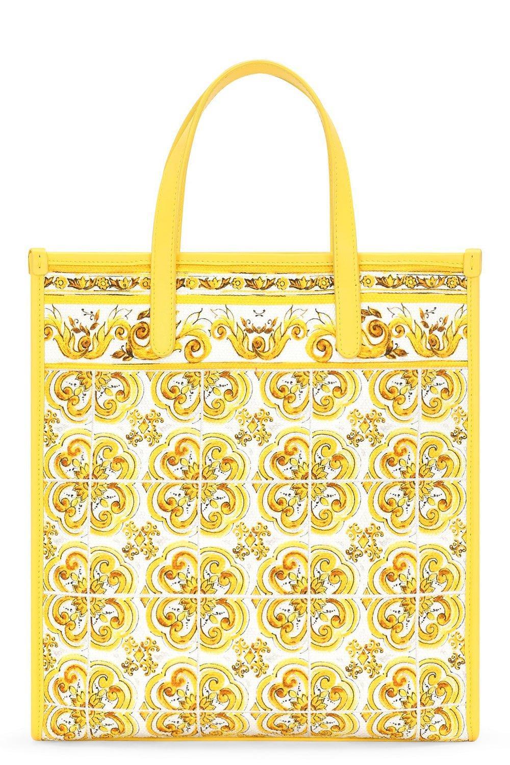 Medium Shopper - Azulejos Giallo - Image 3