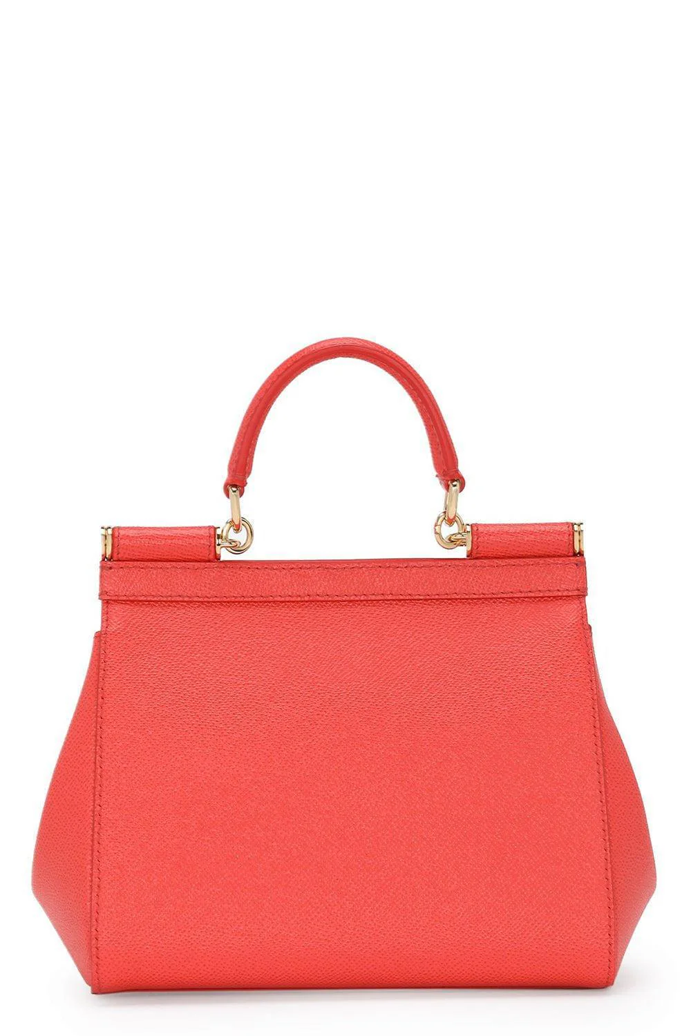 Medium Sicily Bag -  Coral - Image 7