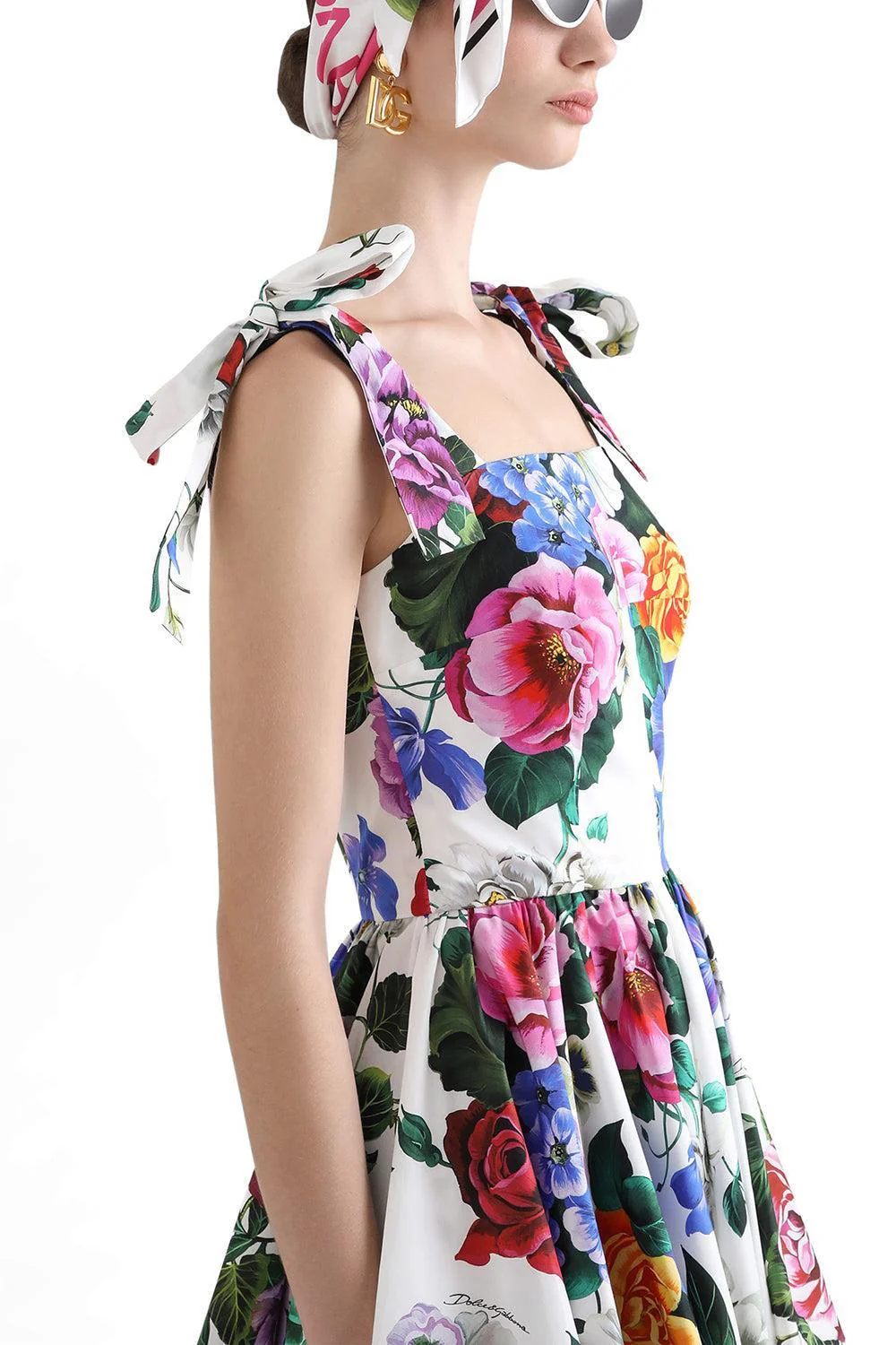 Mix Fiori Corset Dress - Image 3