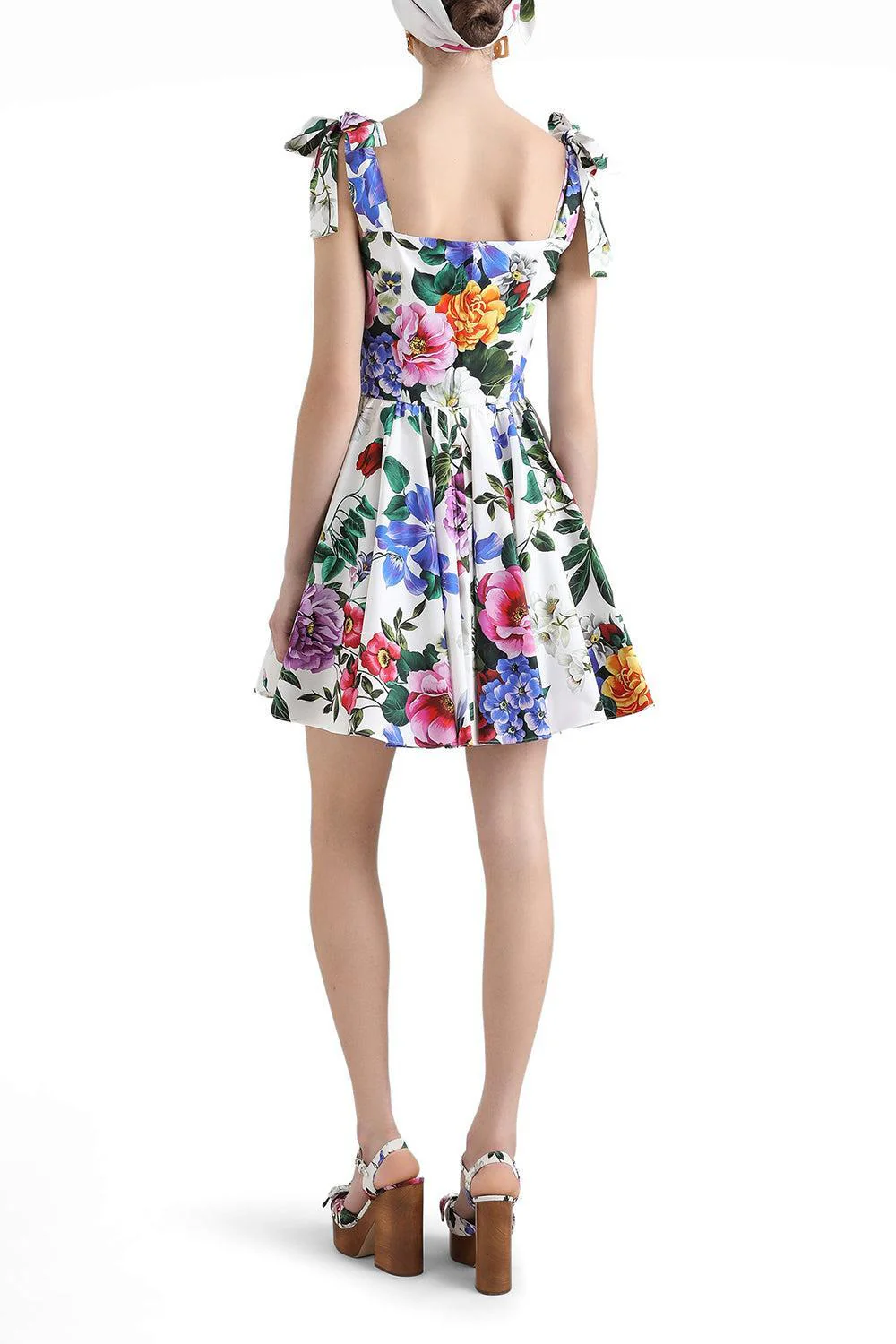 Mix Fiori Corset Dress - Image 5