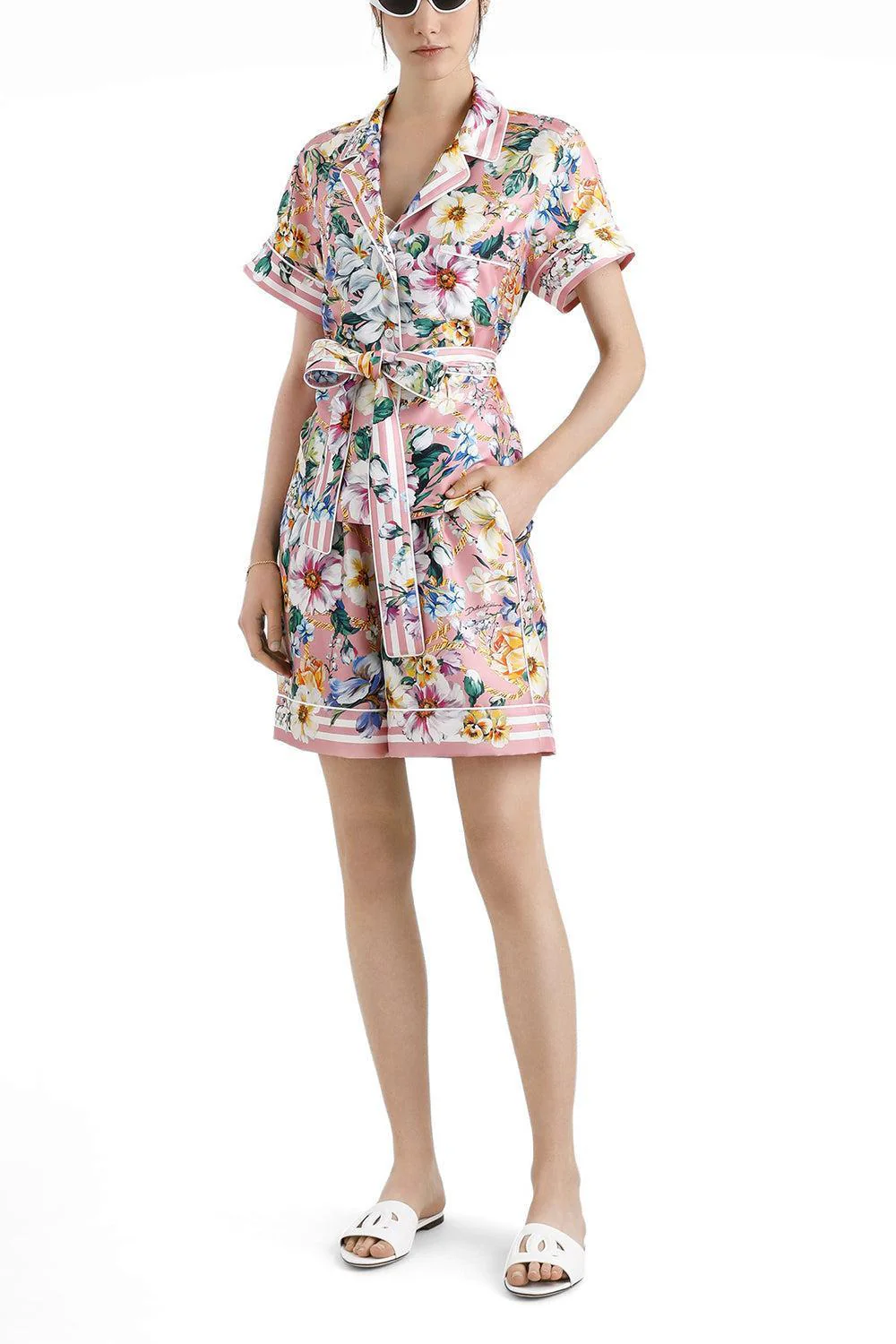 Mix Fiori Wrap Shirt - Image 4