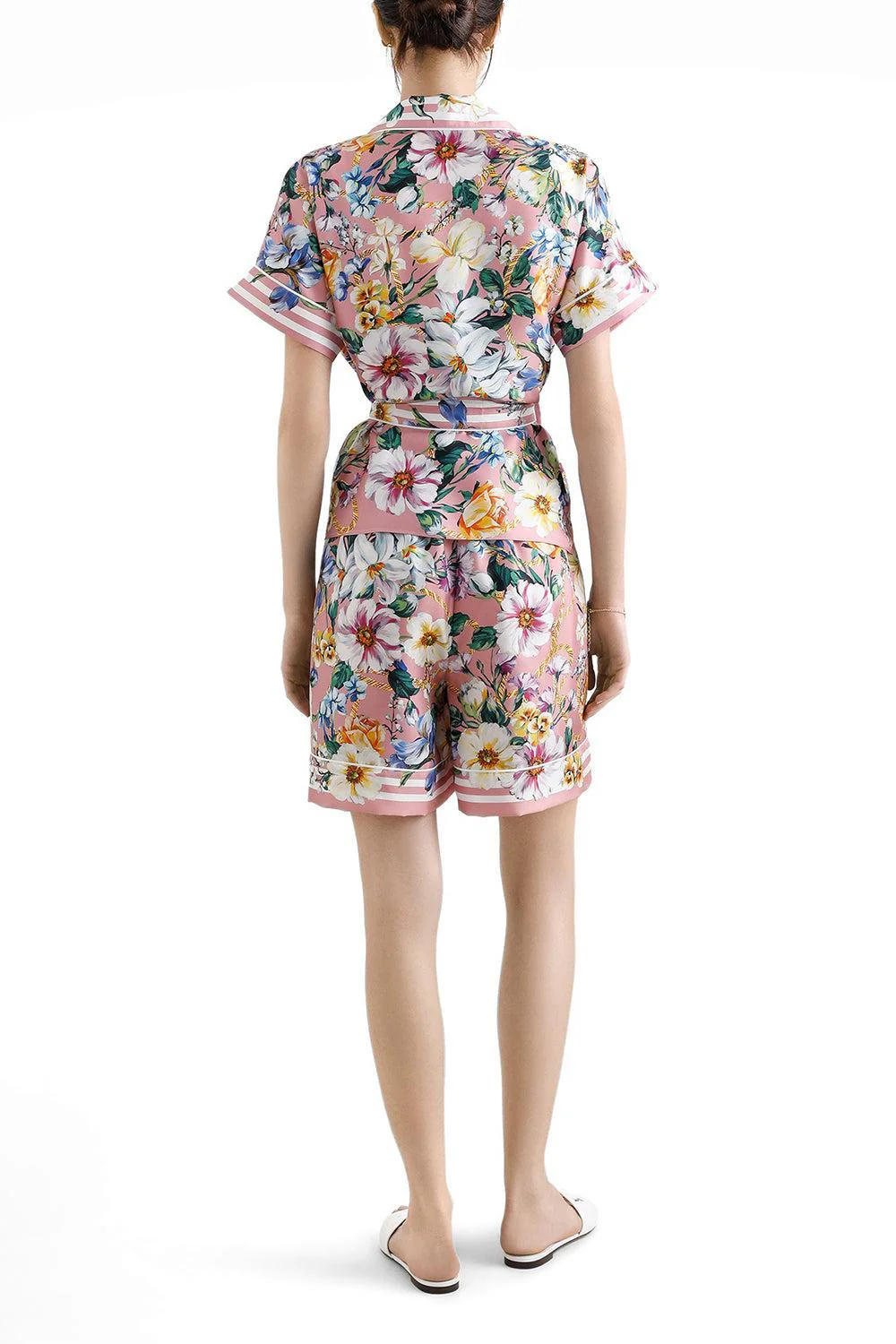 Mix Fiori Wrap Shirt - Image 5