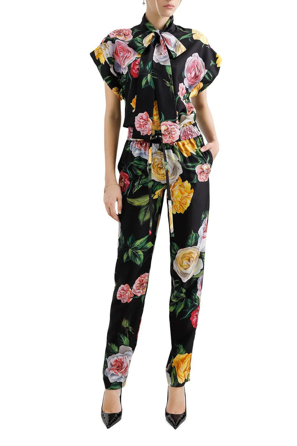 Peonie Tie Neck Blouse - Image 4