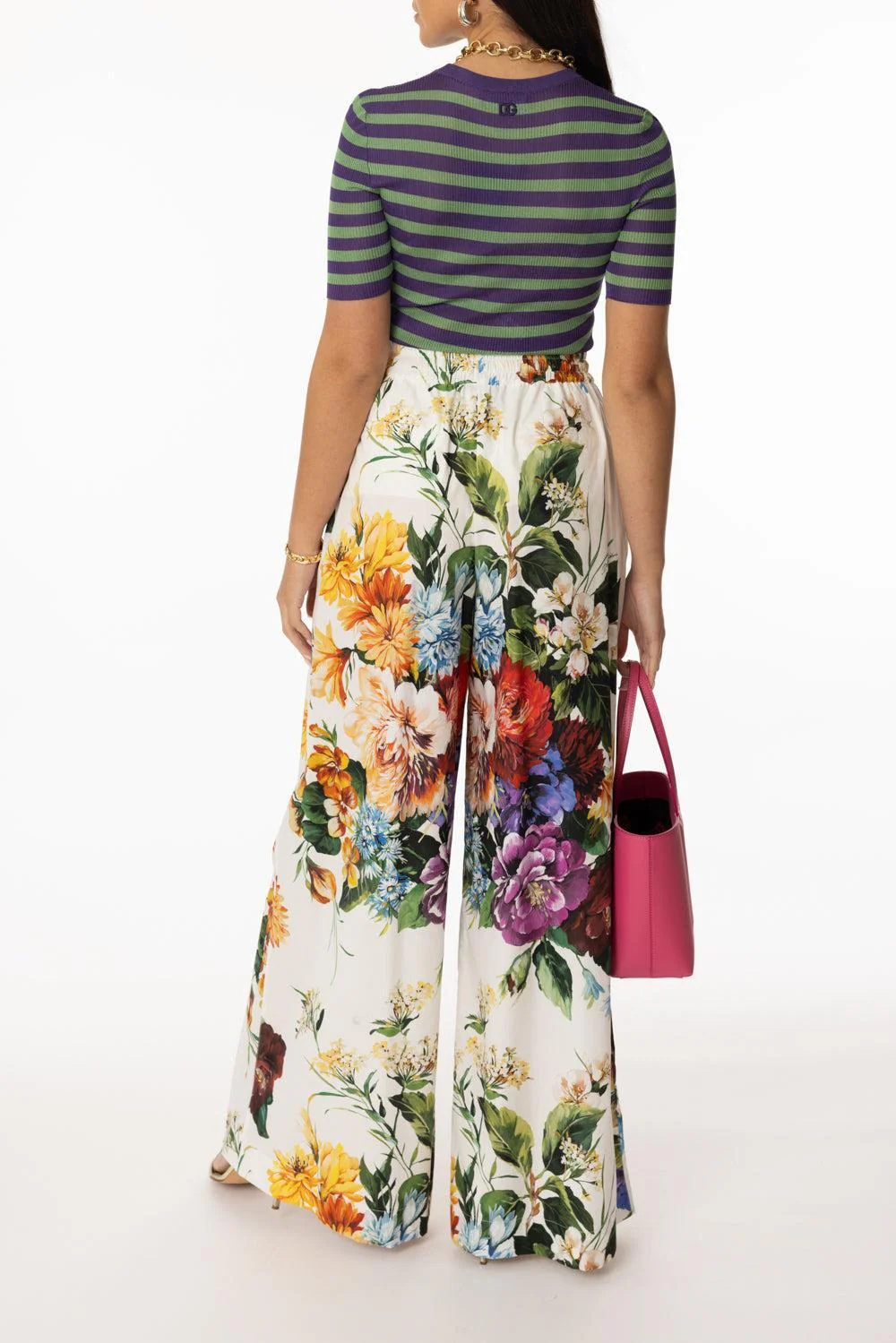 Poplin Wide Leg Pant - Image 4
