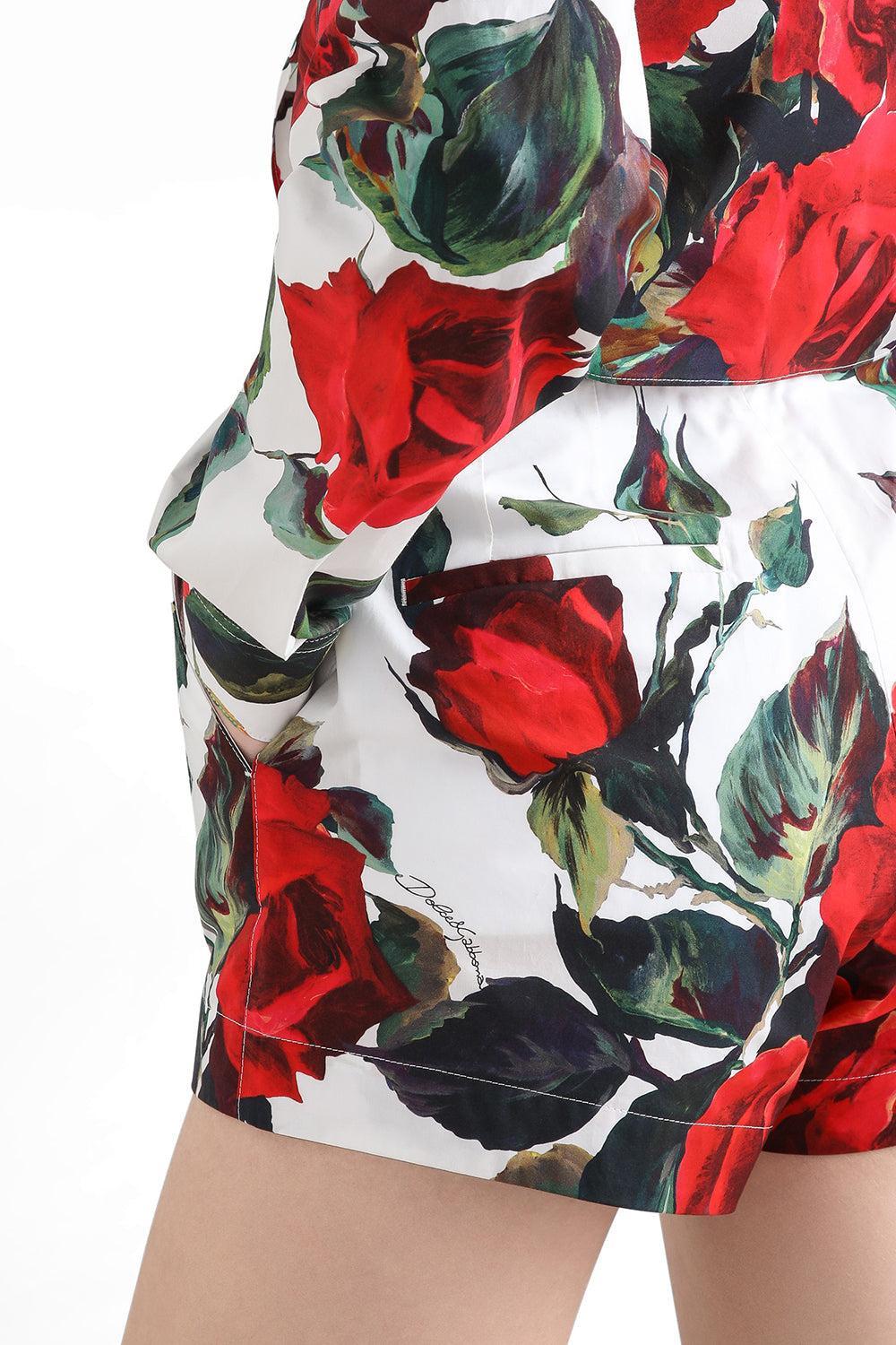 ROSE PRINT SHORTS - Image 4