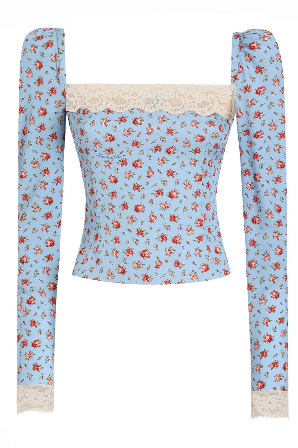 Slim Fit Floral Blouse