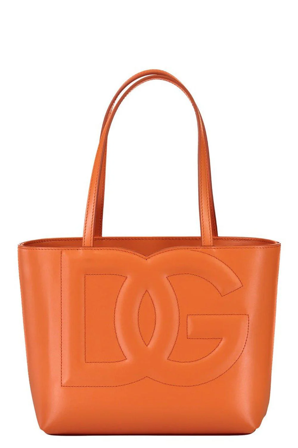Small Logo Shopper - Orange
