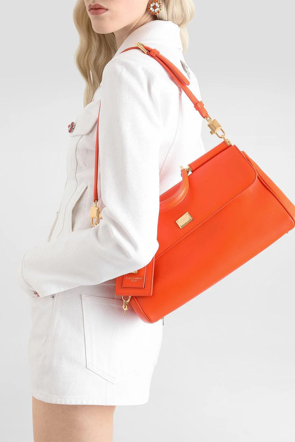 Small My Sicily Bag - Orange - Image 3