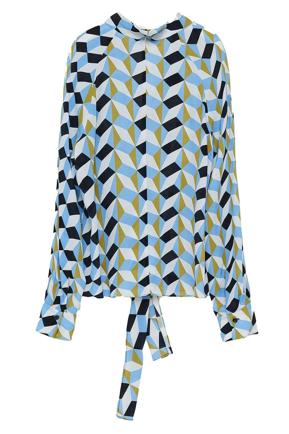Graphic Volumes Blouse - Image 5