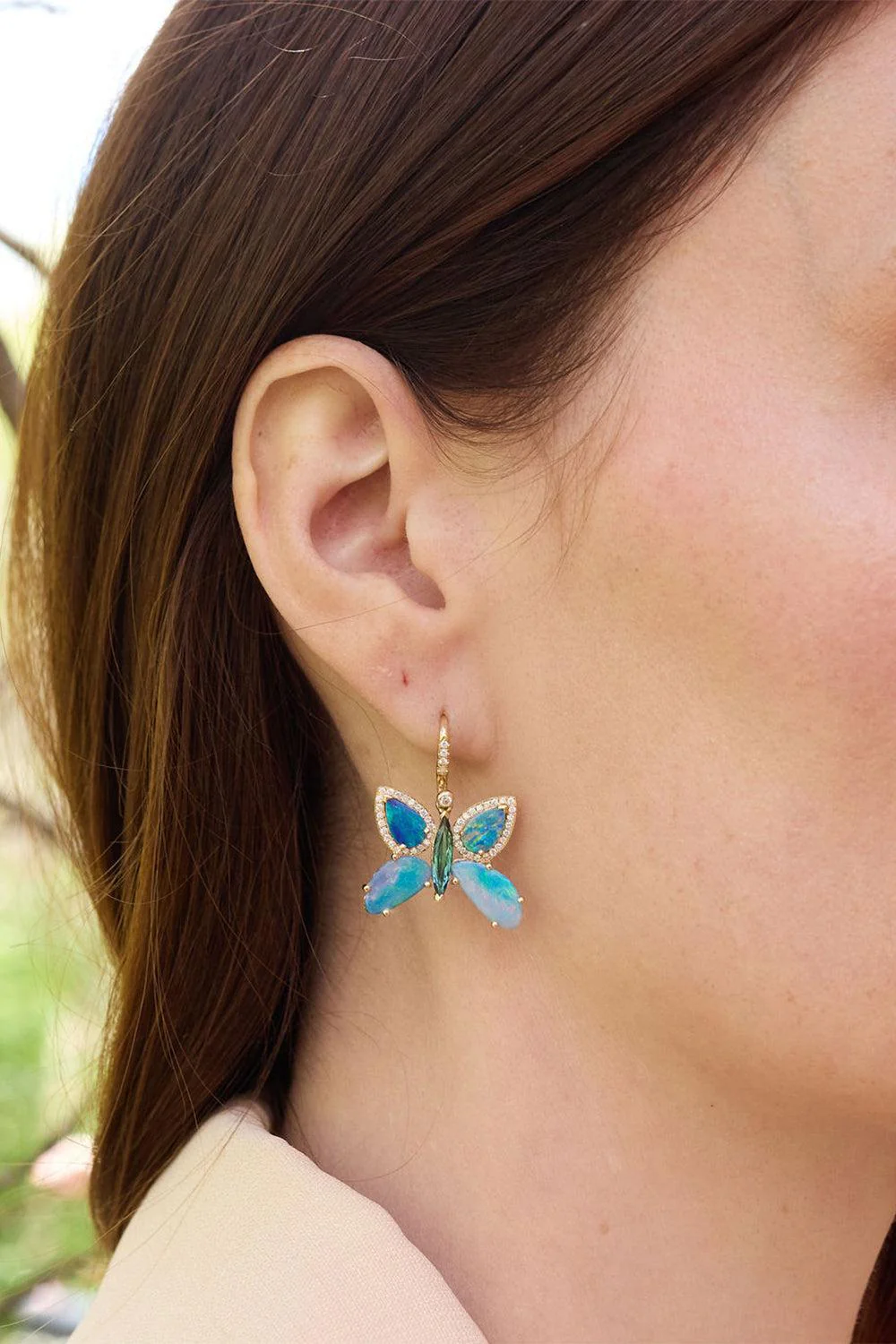 Flutter Drop Earrings - Image 2