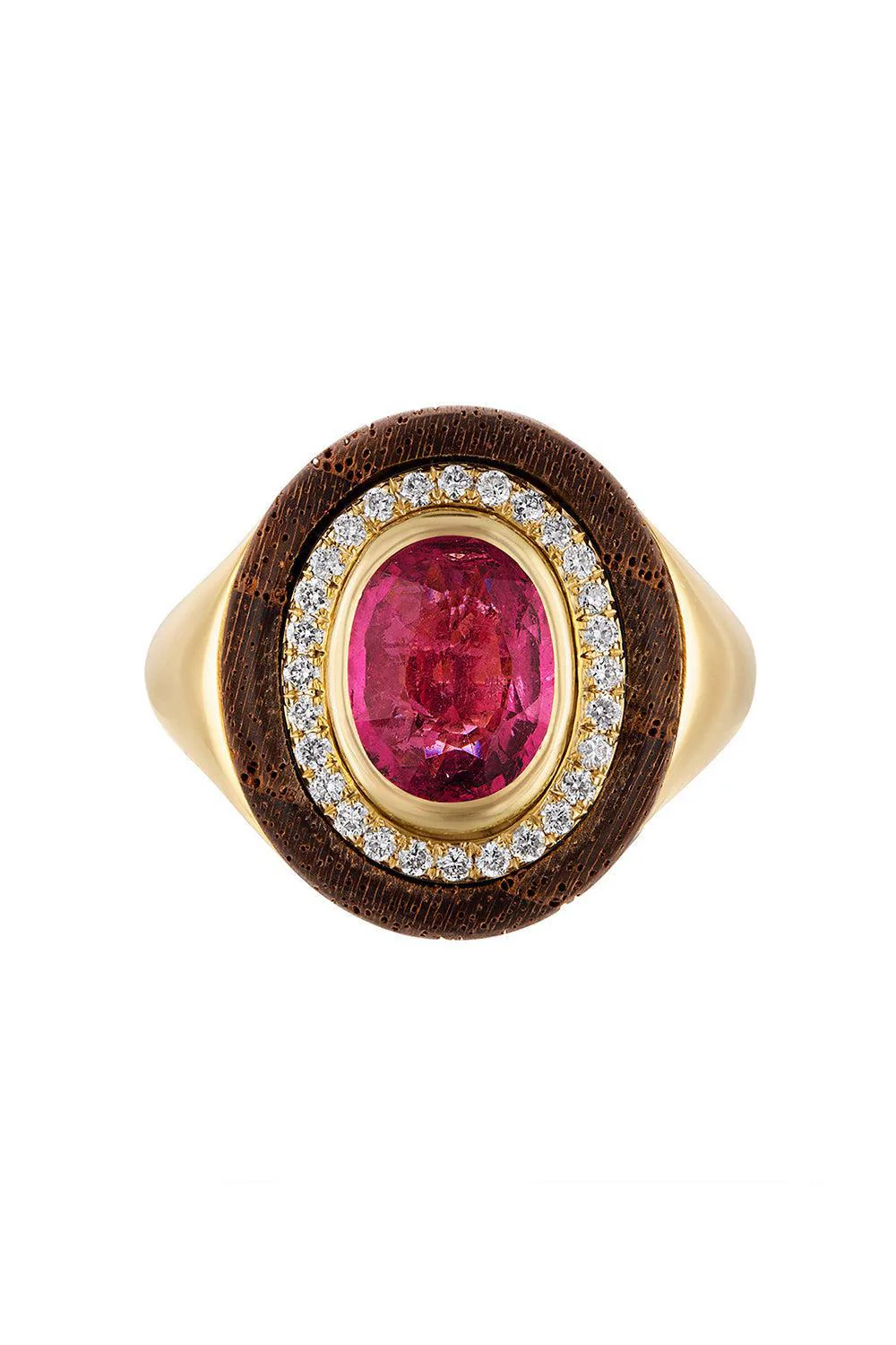 Knock On Wood Wisdom Ring