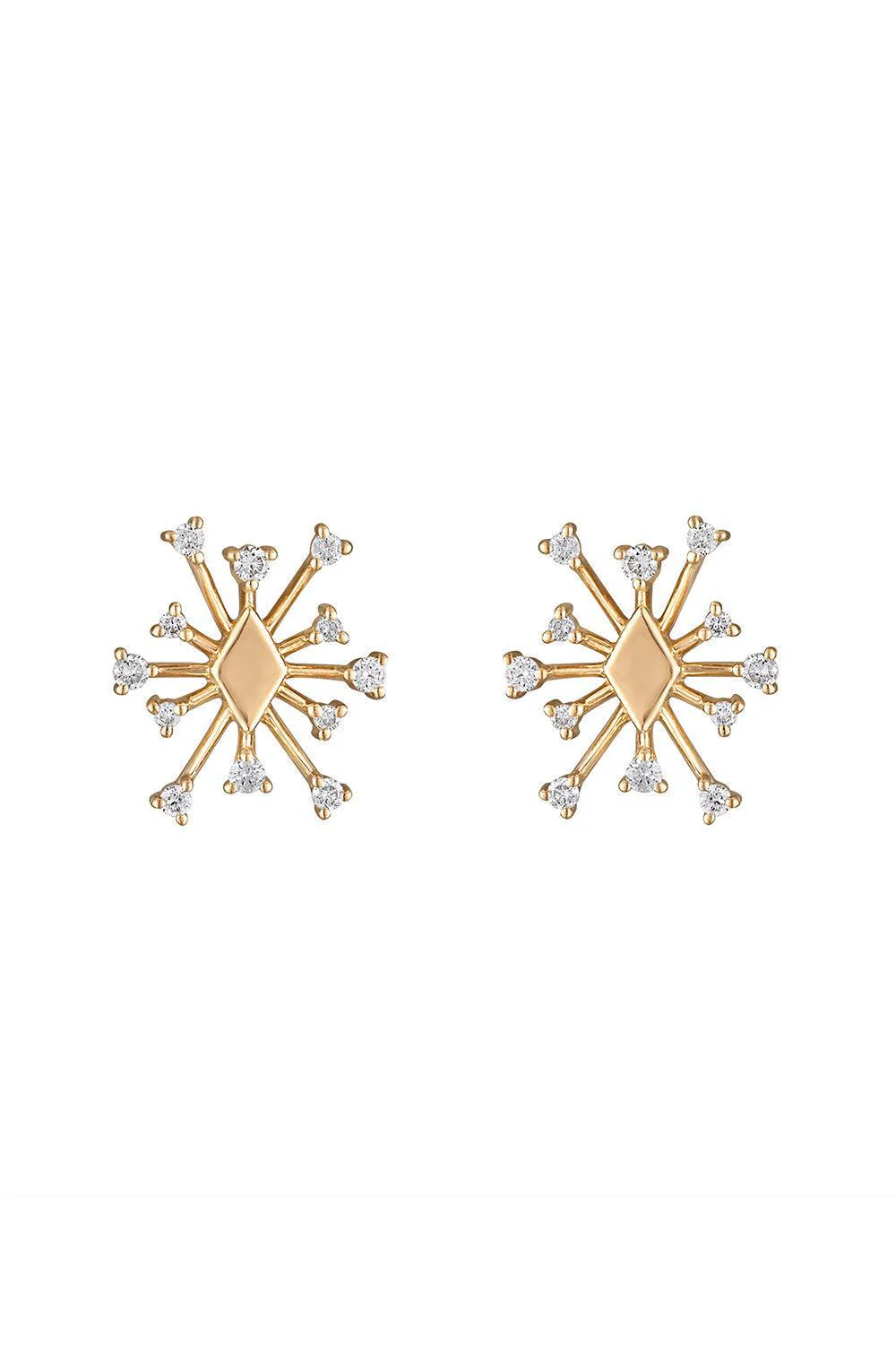 Medium Sparkle Stud Earrings