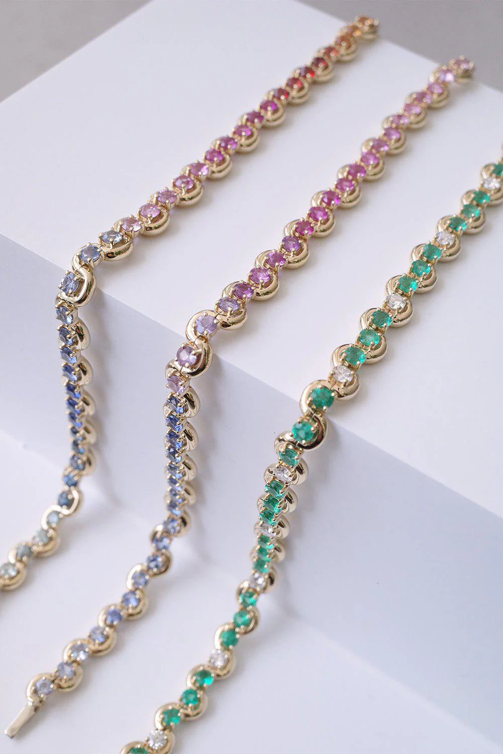 Edessa Emerald Tennis Bracelet - Image 2