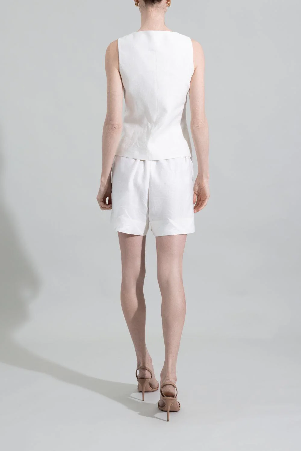 Boat Neck Button Vest - Image 7