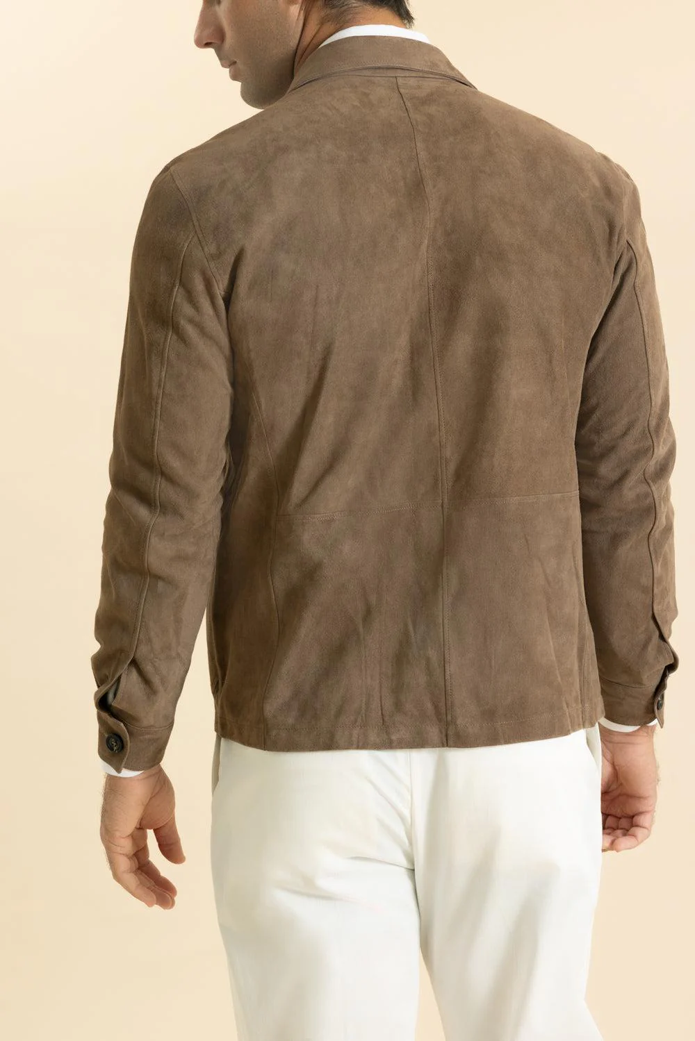 Classic Button Front Shirt - Brown - Image 4