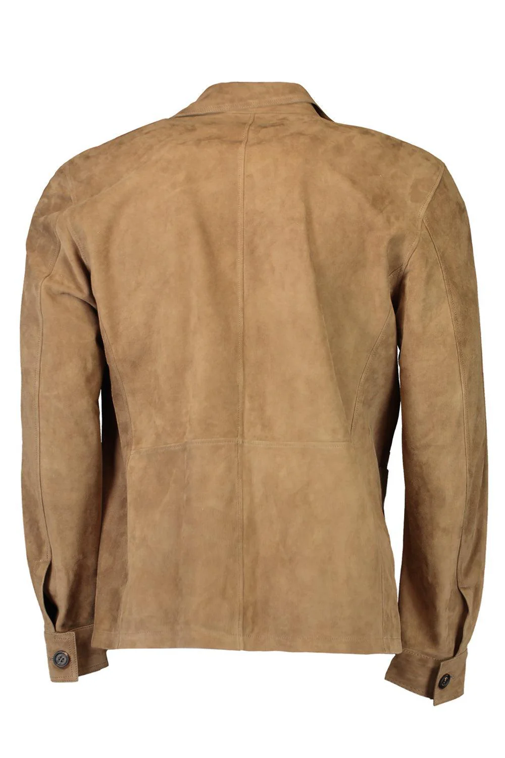 Classic Button Front Shirt - Brown - Image 5