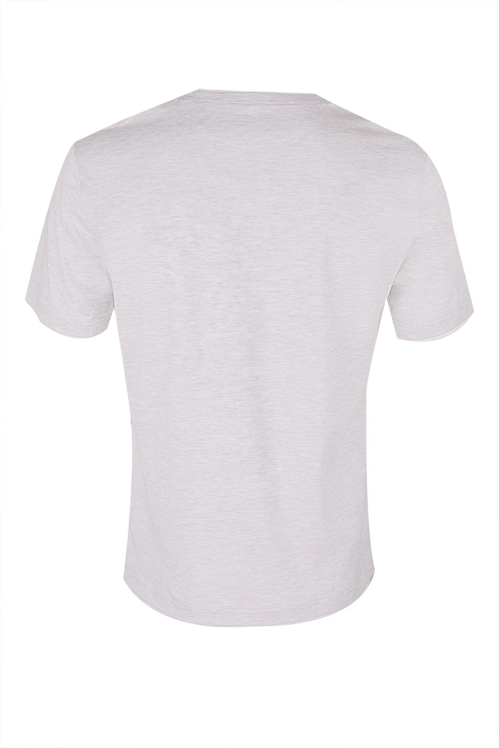 Crewneck Tee - Grey White - Image 5