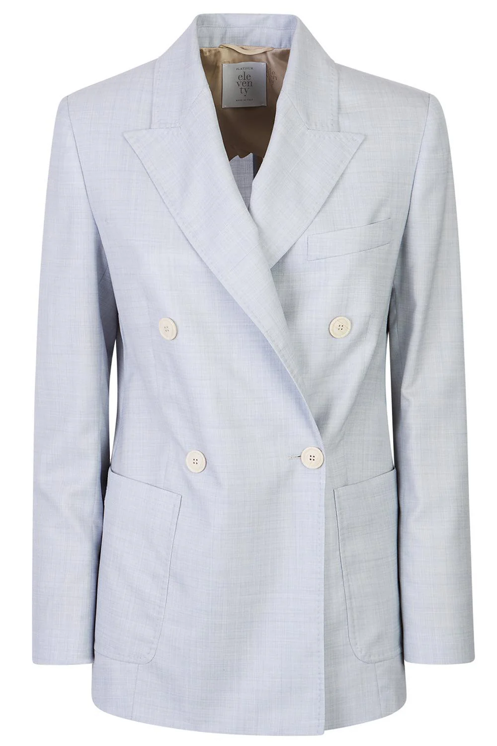 Double Breasted Fitted Blazer