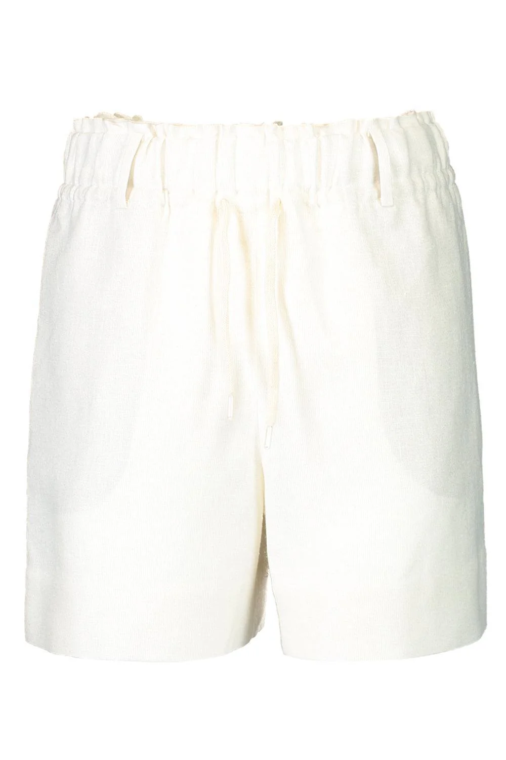 Drawstring Bermuda Short - Cream