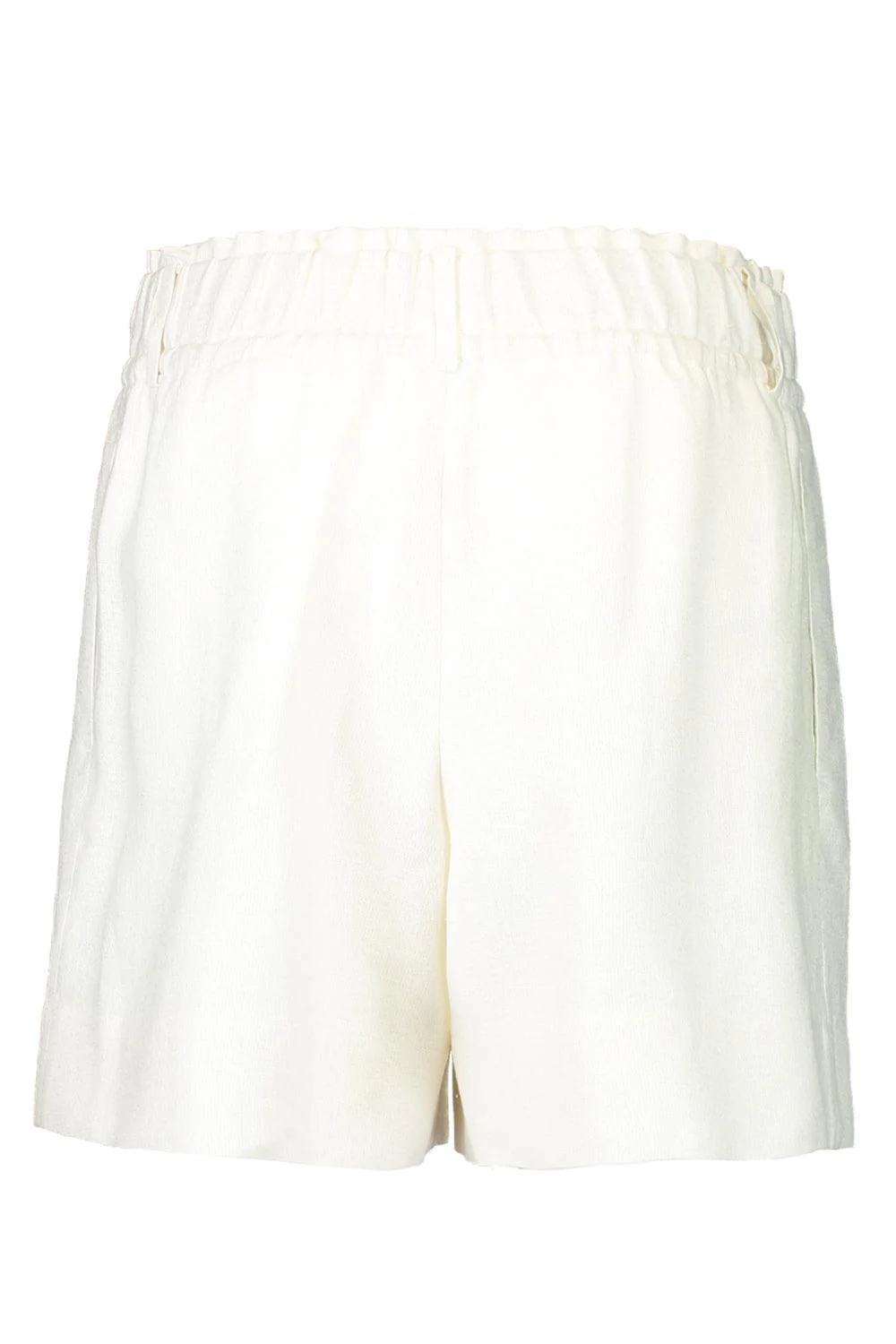 Drawstring Bermuda Short - Cream - Image 5