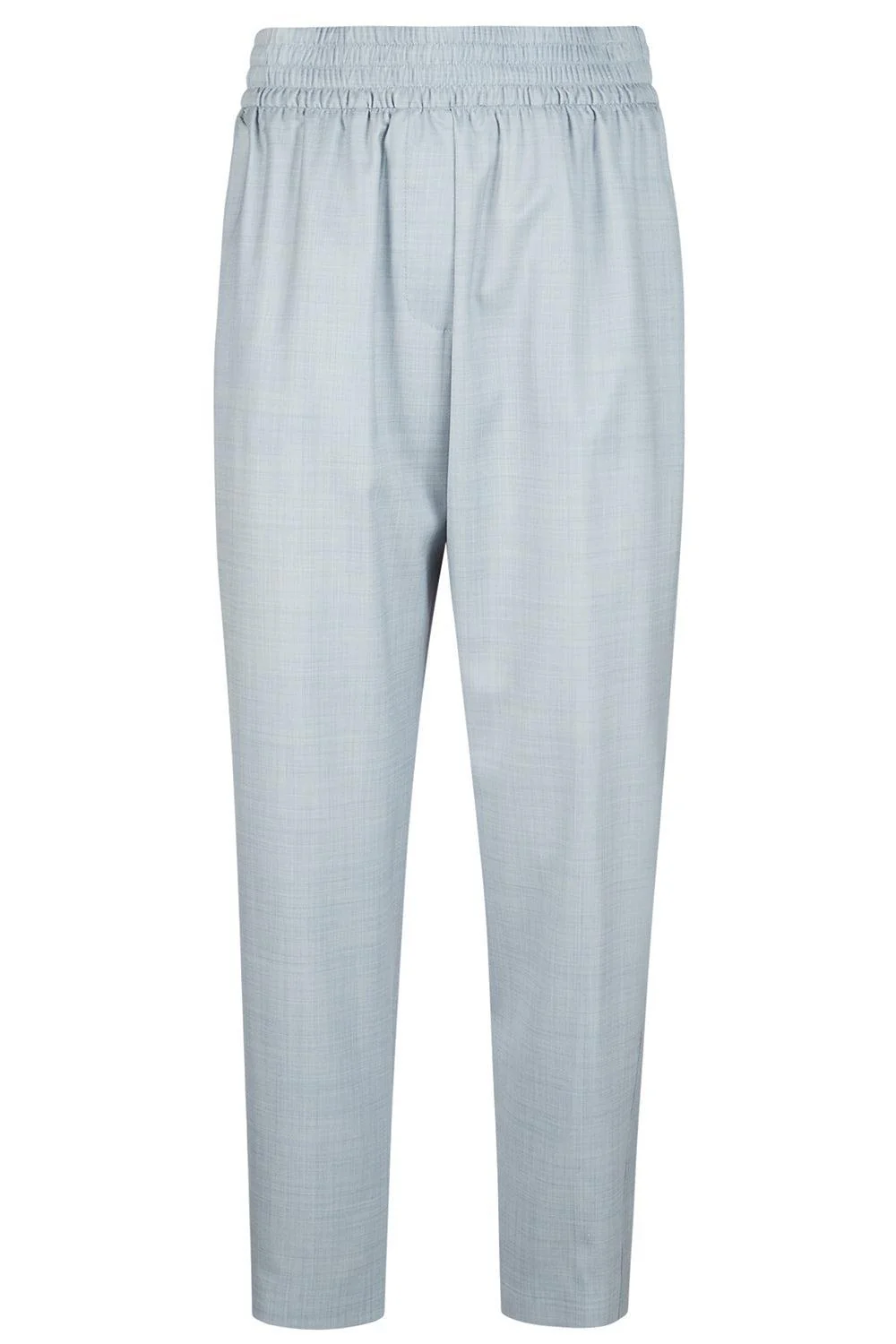 Elastic Waist Crop Trouser