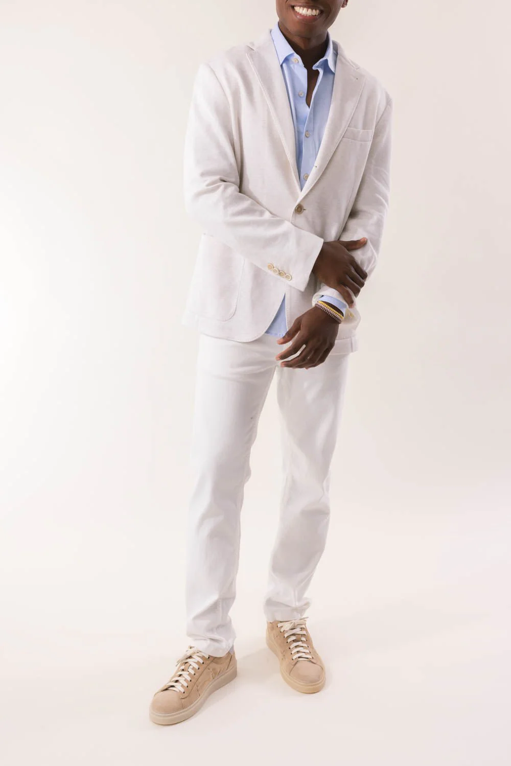 Hooded Jacket - Sand - Image 3