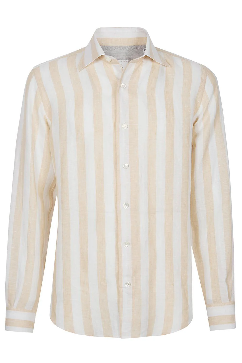 Long Sleeve Linen Shirt - Coriander