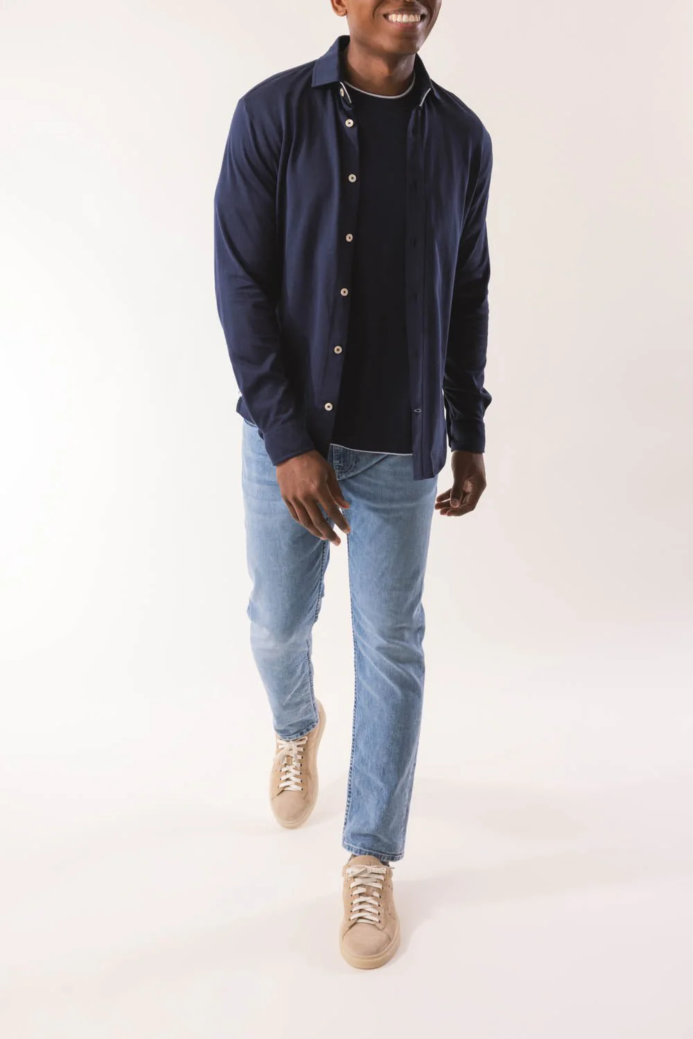 Long Sleeve Shirt - Blue - Image 3